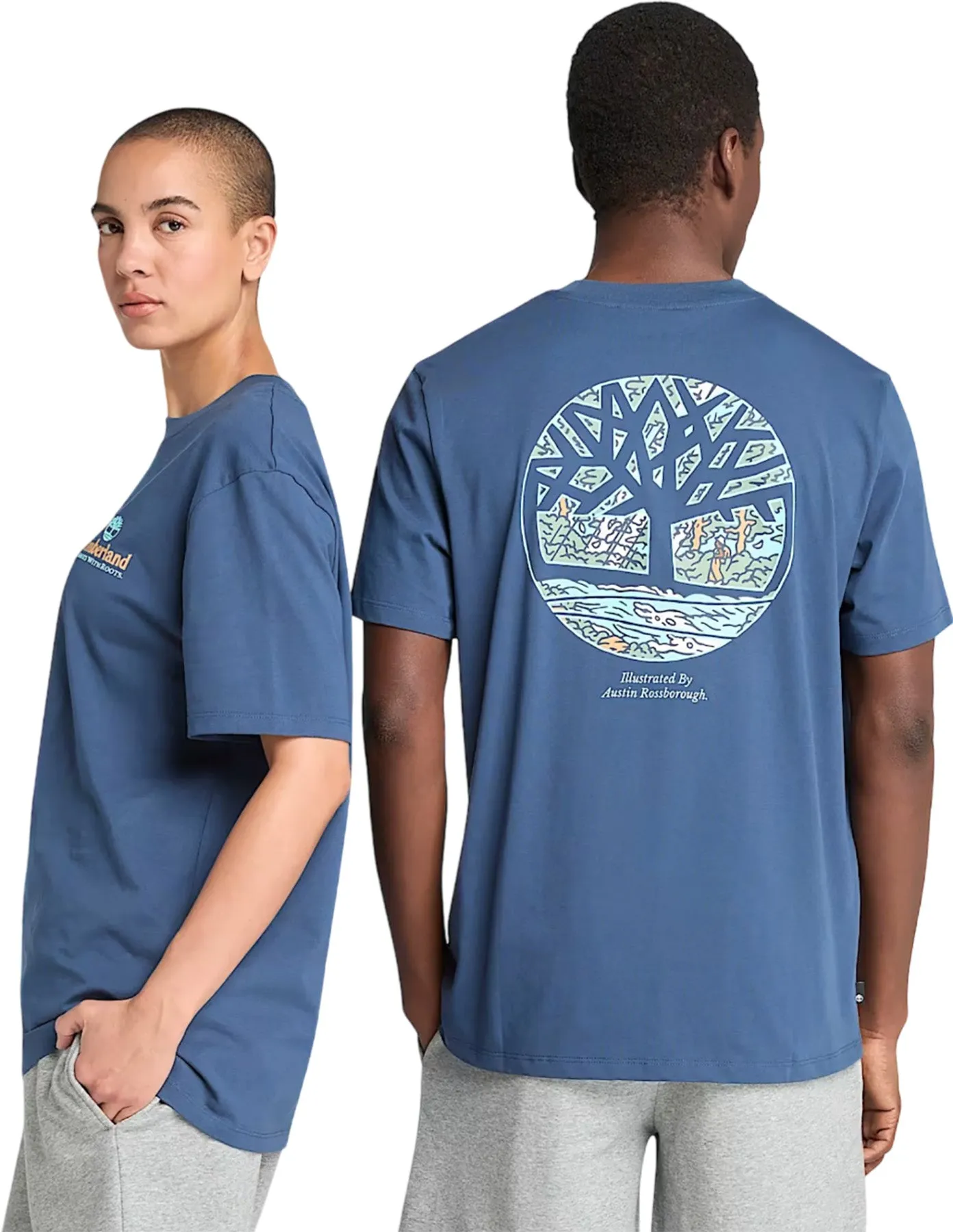 Illustrated Tree Logo Back Graphic T-Shirt - Men's|-|T-shirt graphique avec logo d'arbre illustré au dos - Homme sold by Altitude Sports product image thumbnail 2