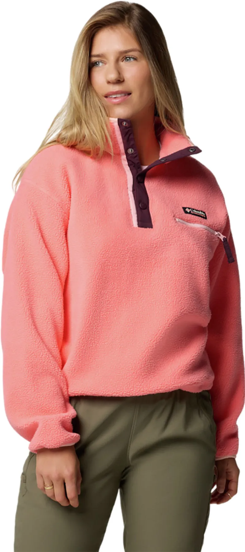 Helvetia II Cropped Half Snap Fleece Pullover - Women's|-|Chandail écourté en molleton à demi-pression Helvetia II - Femme sold by Altitude Sports product image thumbnail 5