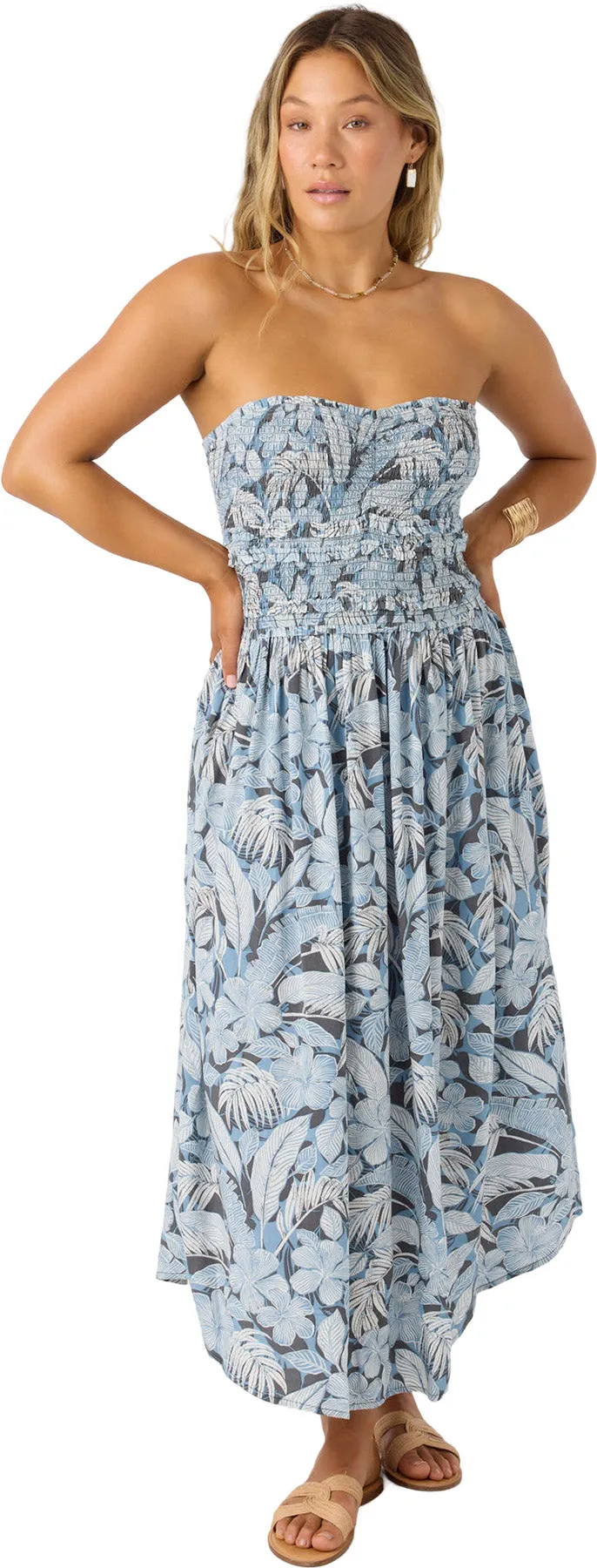 Devyn Palmetto Floral Midi Dress - Women's|-|Robe mi-longue Devyn Palmetto Floral - Femme sold by Altitude Sports product image thumbnail 2