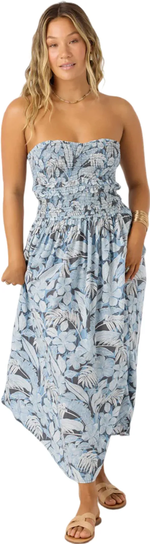 Devyn Palmetto Floral Midi Dress - Women's|-|Robe mi-longue Devyn Palmetto Floral - Femme sold by Altitude Sports