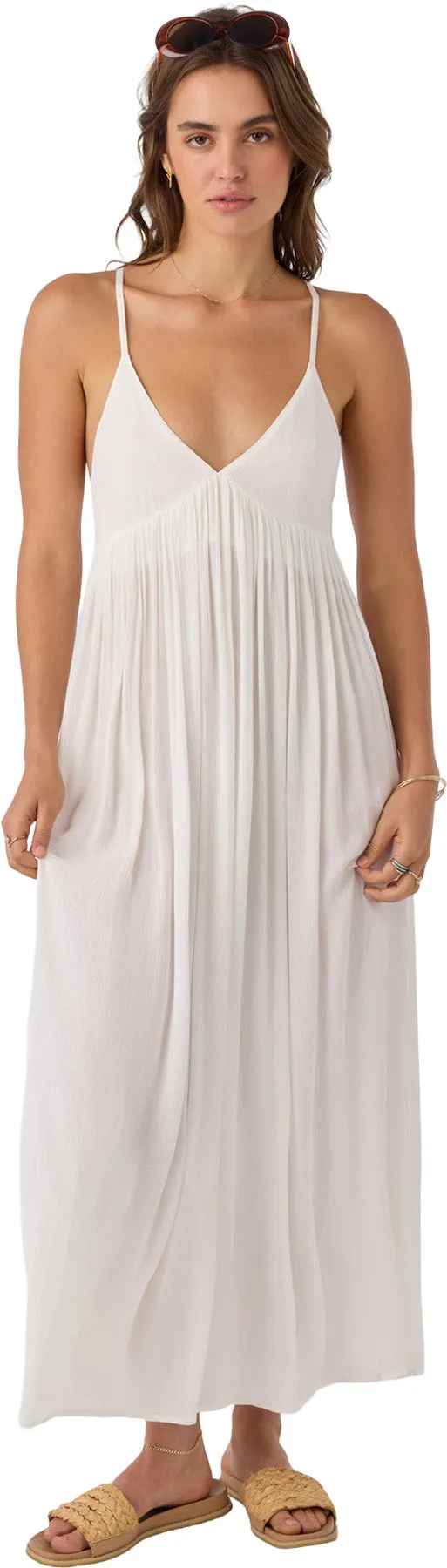 Saltwater Solids Mel Maxi Cover-Up Dress - Women's|-|Robe cache-maillot tissée Saltwater Solids Mel - Femme sold by Altitude Sports