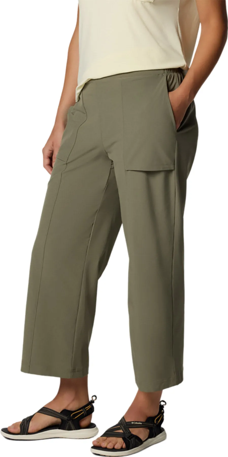 Boundless Beauty II Wide Capri - Women's|-|Capri large Boundless Beauty II - Femme sold by Altitude Sports product image thumbnail 5