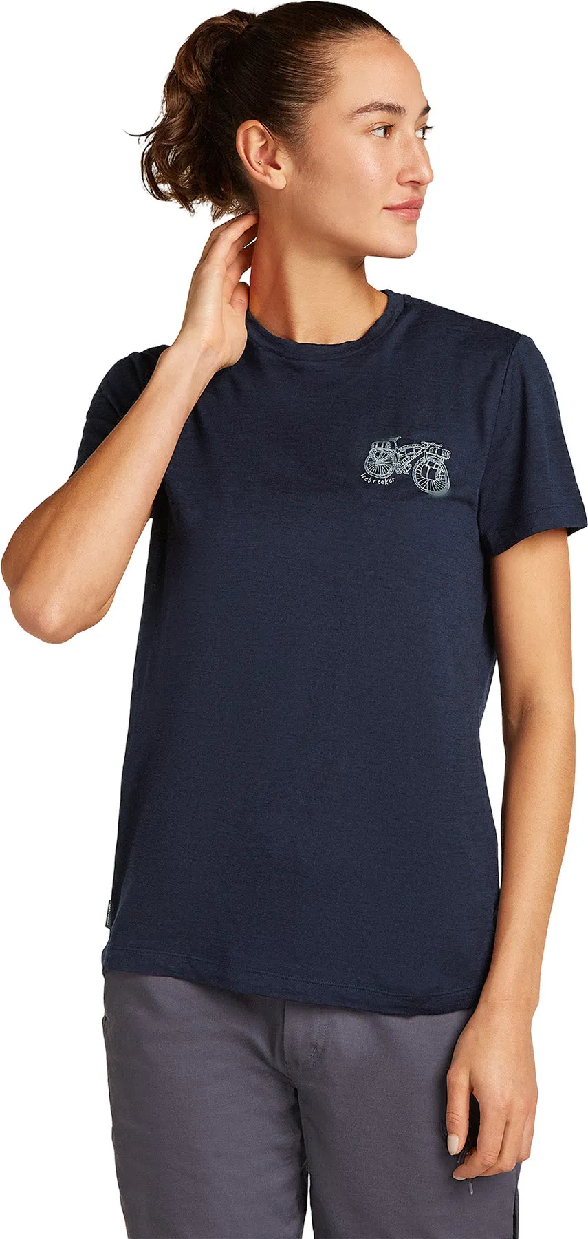 Merino 150 Tech Lite Adventure Ride Short Sleeve T-Shirt - Women's|-|T-shirt à manches courtes en mérinos 150 Tech Lite Adventure Ride - Femme sold by Altitude Sports product image thumbnail 3