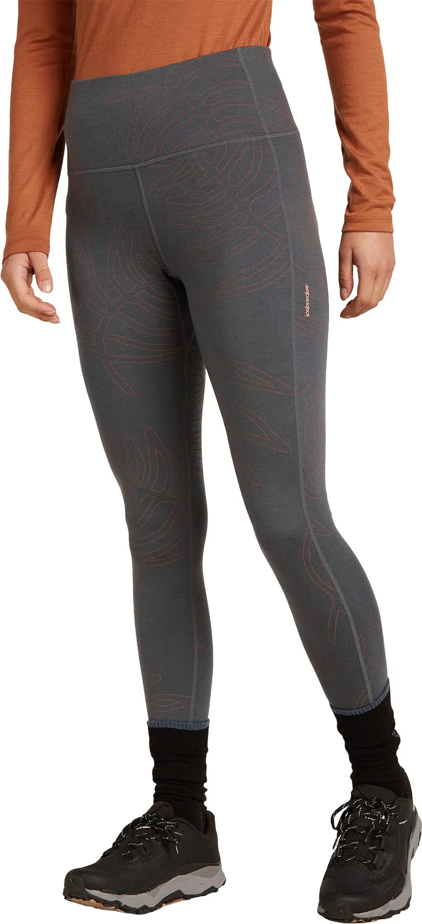 Merino 260 Fastray Fresh Ferns High Rise Tights 25" - Women's|-|Collant taille haute en mérinos 260 Fastray Fresh Ferns 25" - Femme sold by Altitude Sports product image thumbnail 4