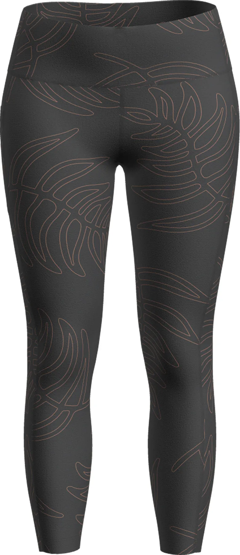 Merino 260 Fastray Fresh Ferns High Rise Tights 25" - Women's|-|Collant taille haute en mérinos 260 Fastray Fresh Ferns 25" - Femme sold by Altitude Sports