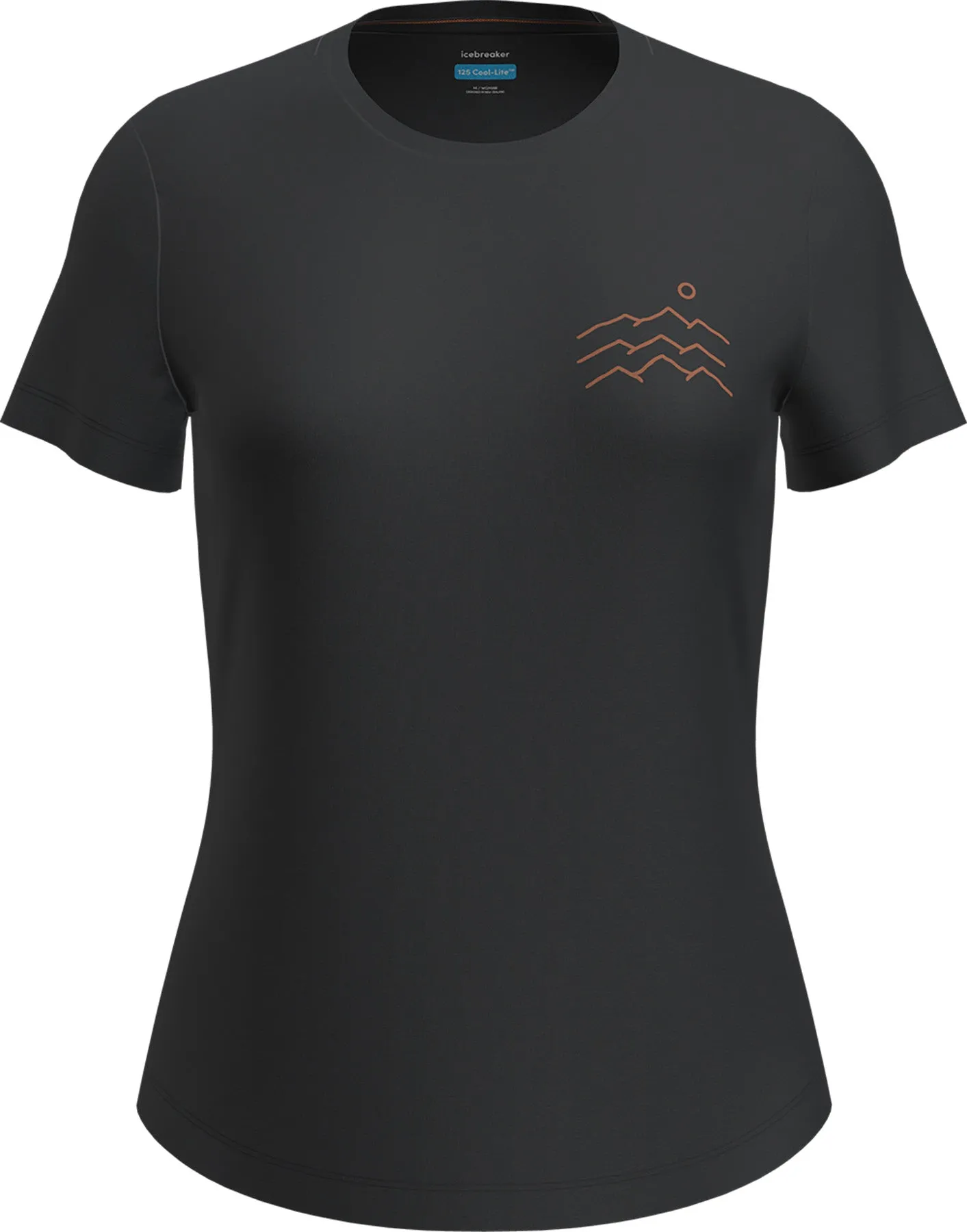 125 Cool-Lite Sphere Across The Peaks Merino Blend Short Sleeve T-Shirt - Women's|-|T-shirt à manches courtes en mélange de mérinos 125 Cool-Lite Sphere Across The Peaks - Femme sold by Altitude Sports product image thumbnail 4