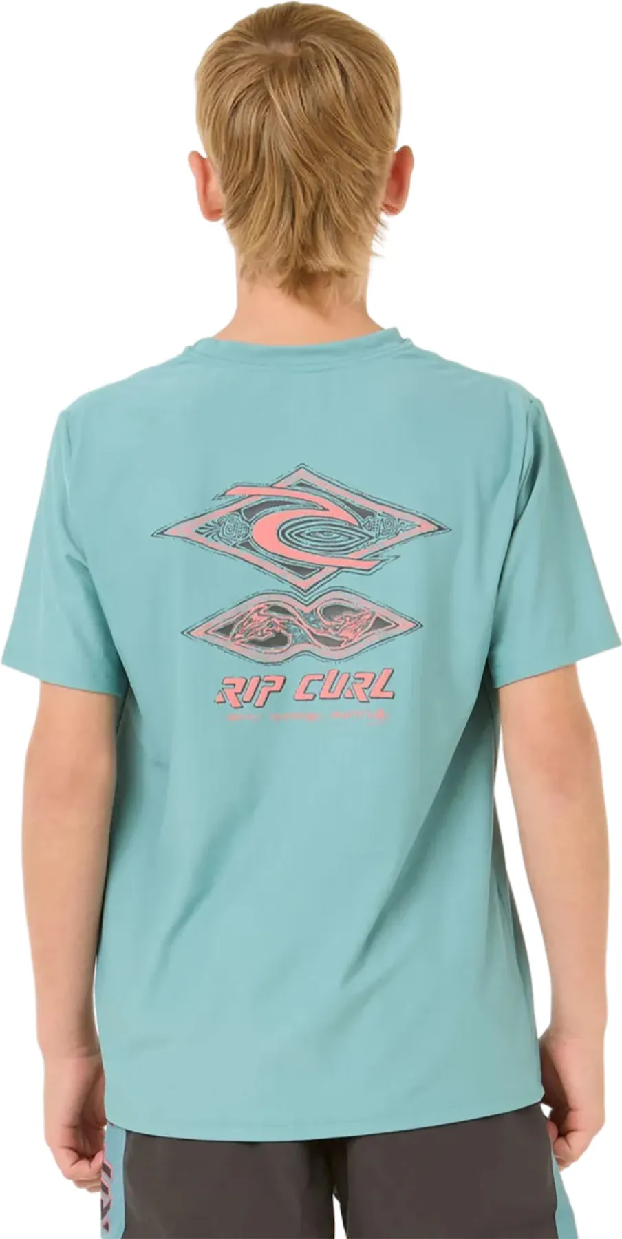 Raw Energy Short Sleeve Rash Vest - Boys|-|Maillot de surf à manches courtes Raw Energy - Garçon sold by Altitude Sports product image thumbnail 2