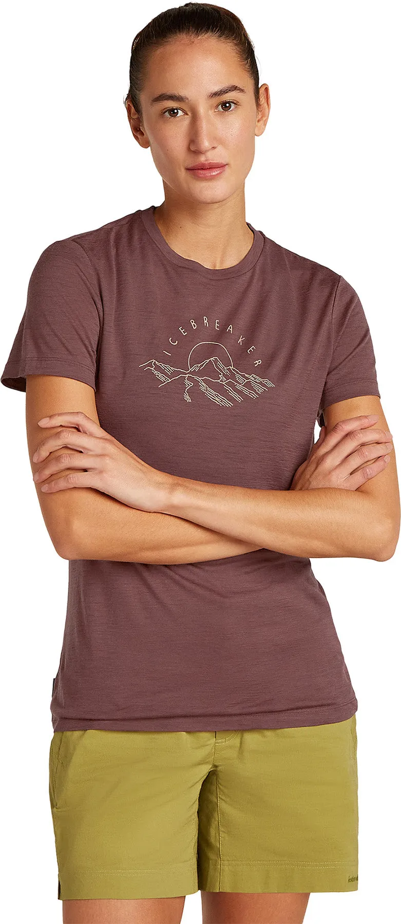 Merino 150 Tech Lite Sunrise Summit Short Sleeve T-Shirt - Women's|-|T-shirt à manches courtes en mérinos 150 Tech Lite Sunrise Summit - Femme sold by Altitude Sports product image thumbnail 2