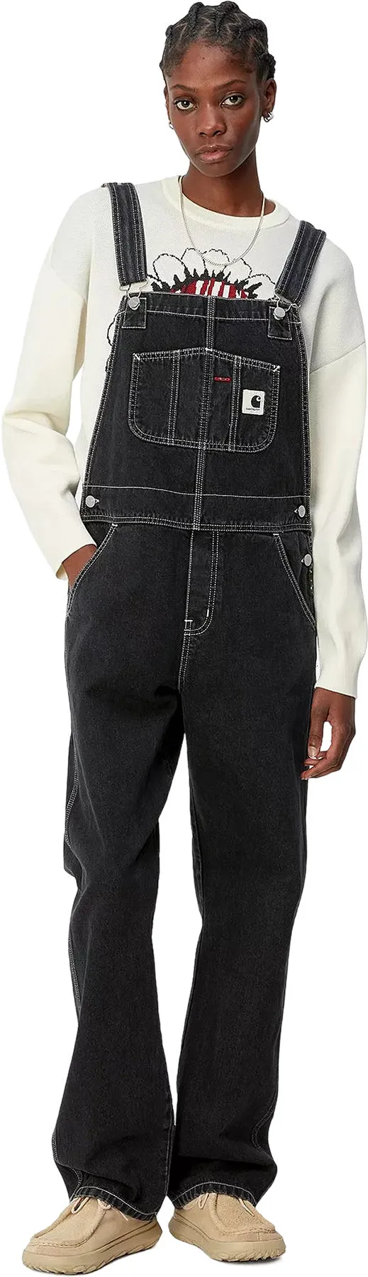 Straight Bib Overalls - Women's|-|Salopette droite - Femme sold by Altitude Sports product image thumbnail 2