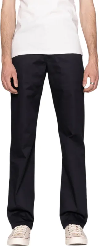 Straight Chino Trouser - Navy Stretch Twill - Men's|-|Pantalon Straight Chino - Navy Stretch Twill - Homme sold by Altitude Sports