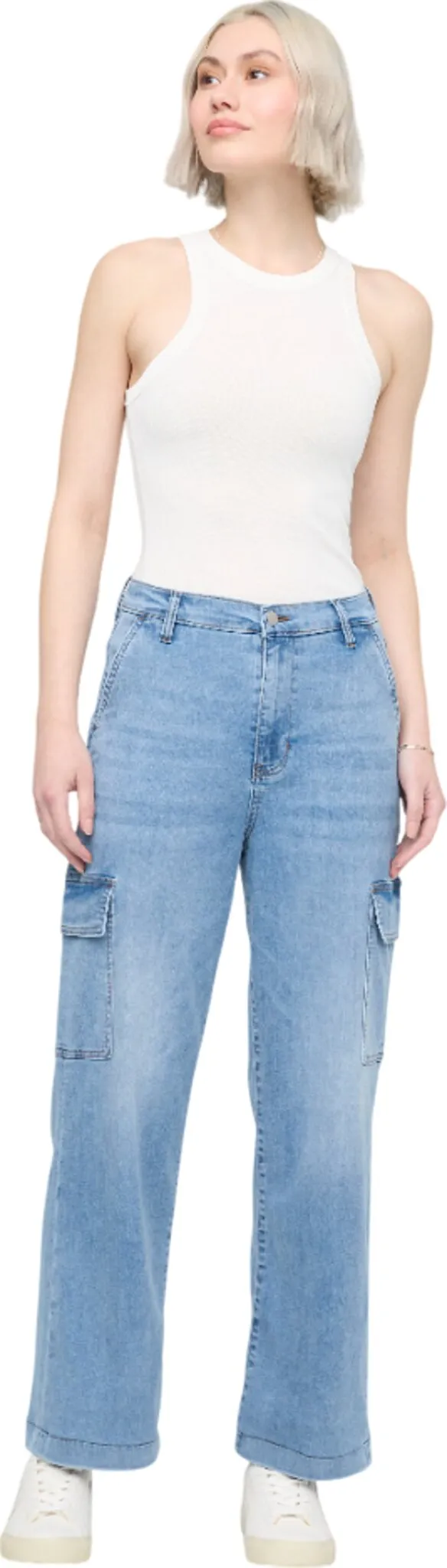 Performance Denim Lite High Rise Cargo Pants - Women's|-|Pantalon cargo taille haute Performance Denim Lite - Femme sold by Altitude Sports product image thumbnail 3