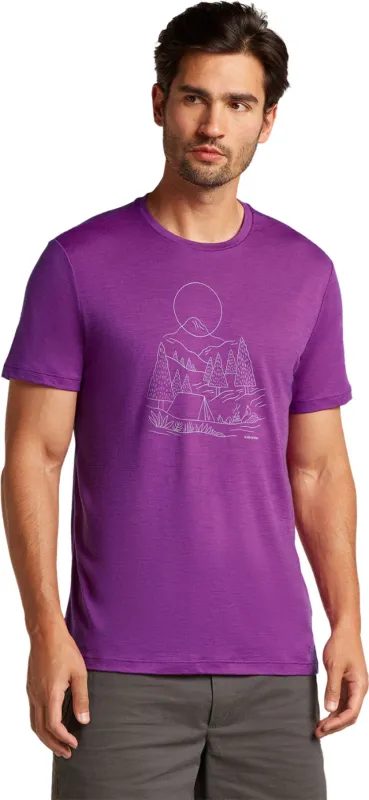 Merino 150 Tech Lite III Short Sleeve Tee Sunset Camp - Men's|-|T-shirt à manches courtes Merino 150 Tech Lite III Sunset Camp - Homme sold by Altitude Sports