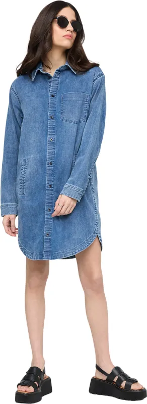 Performance Denim Lite Shirt Dress - Women's|-|Robe chemise Performance Denim Lite - Femme sold by Altitude Sports