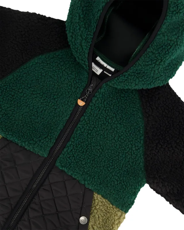 Sherpa Mid-Season Colorblock Jacket - Big Boy|-|Manteau à couleurs contrastantes mi-saison en sherpa - Grand garçon sold by Altitude Sports