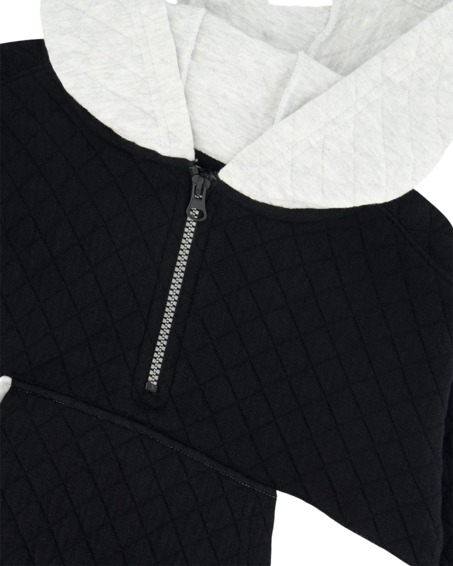 Quilted Half Zip Top - Little Boy|-|Haut matelassé à demi-glissière - Petit garçon sold by Altitude Sports product image thumbnail 4