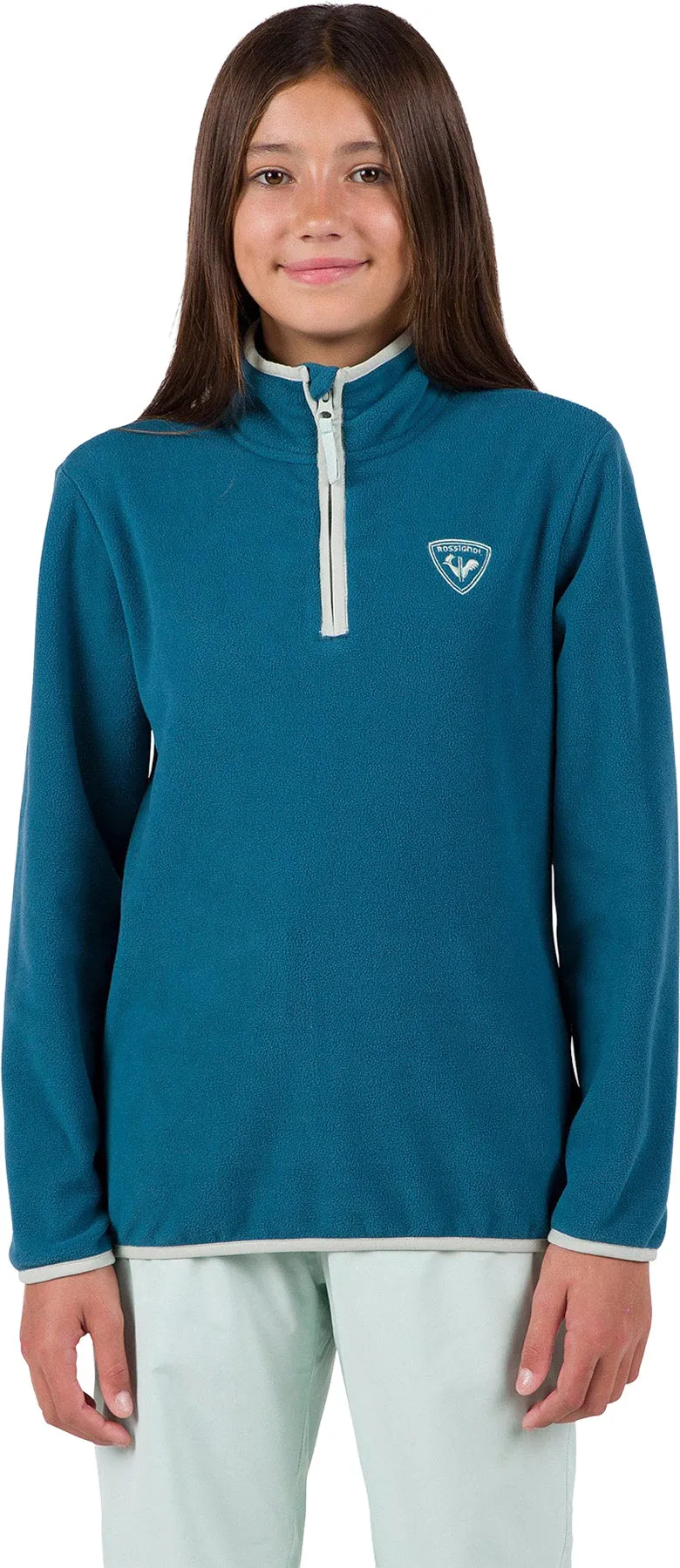 Strawpile Half Zip Fleece Top - Junior|-|Haut en molleton à demi-glissière Strawpile - Jeune sold by Altitude Sports