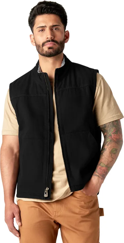 Duck Canvas High Pile Fleece Lined Vest - Men's|-|Veste doublé en polaire à poils longs en toile de canard - Homme sold by Altitude Sports