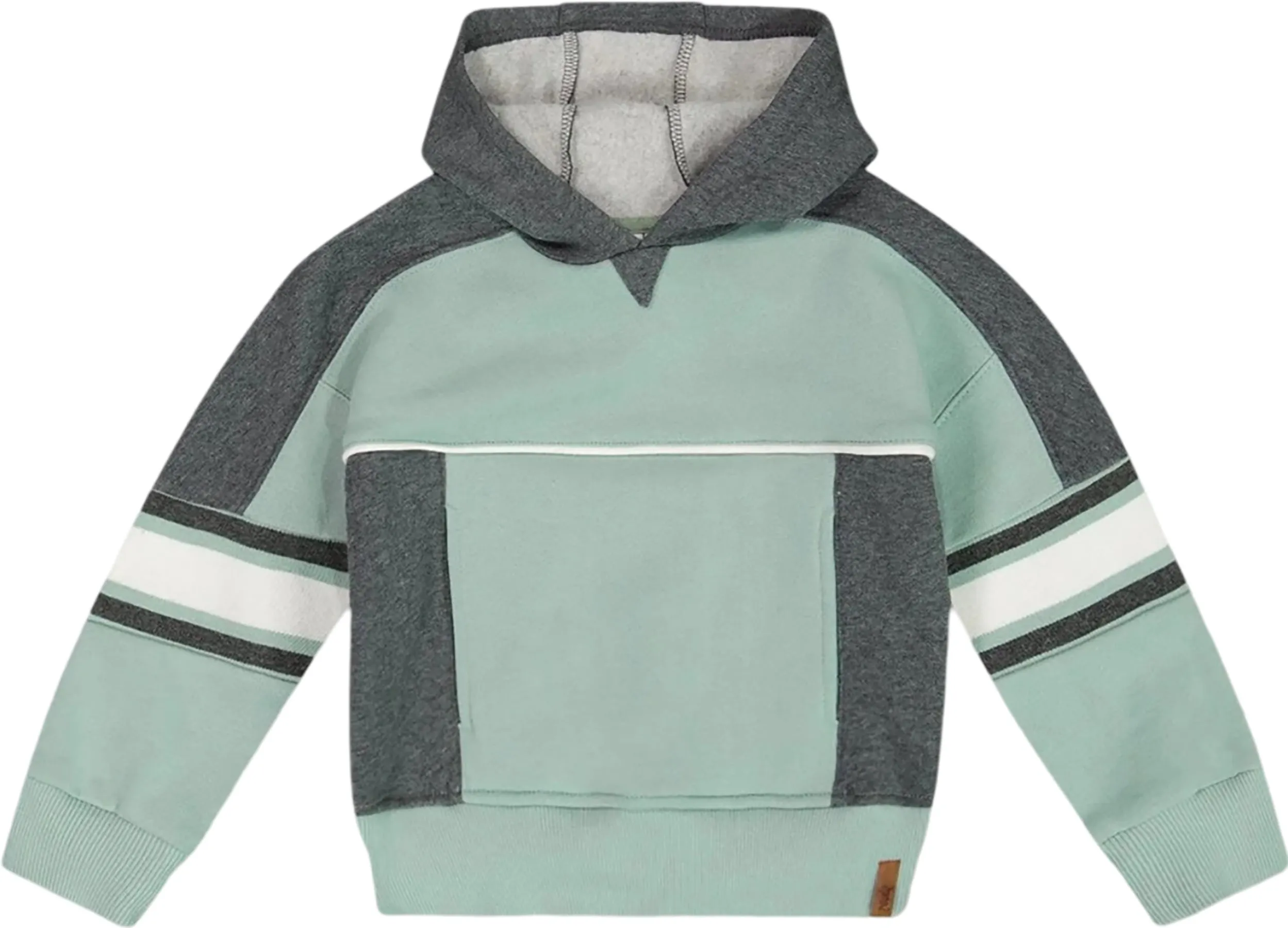 Hooded Fleece Sweatshirt with Contrast Rib - Little Boy|-|Chandail en molleton à capuchon avec bandes côtelées contrastées - Petit garçon sold by Altitude Sports