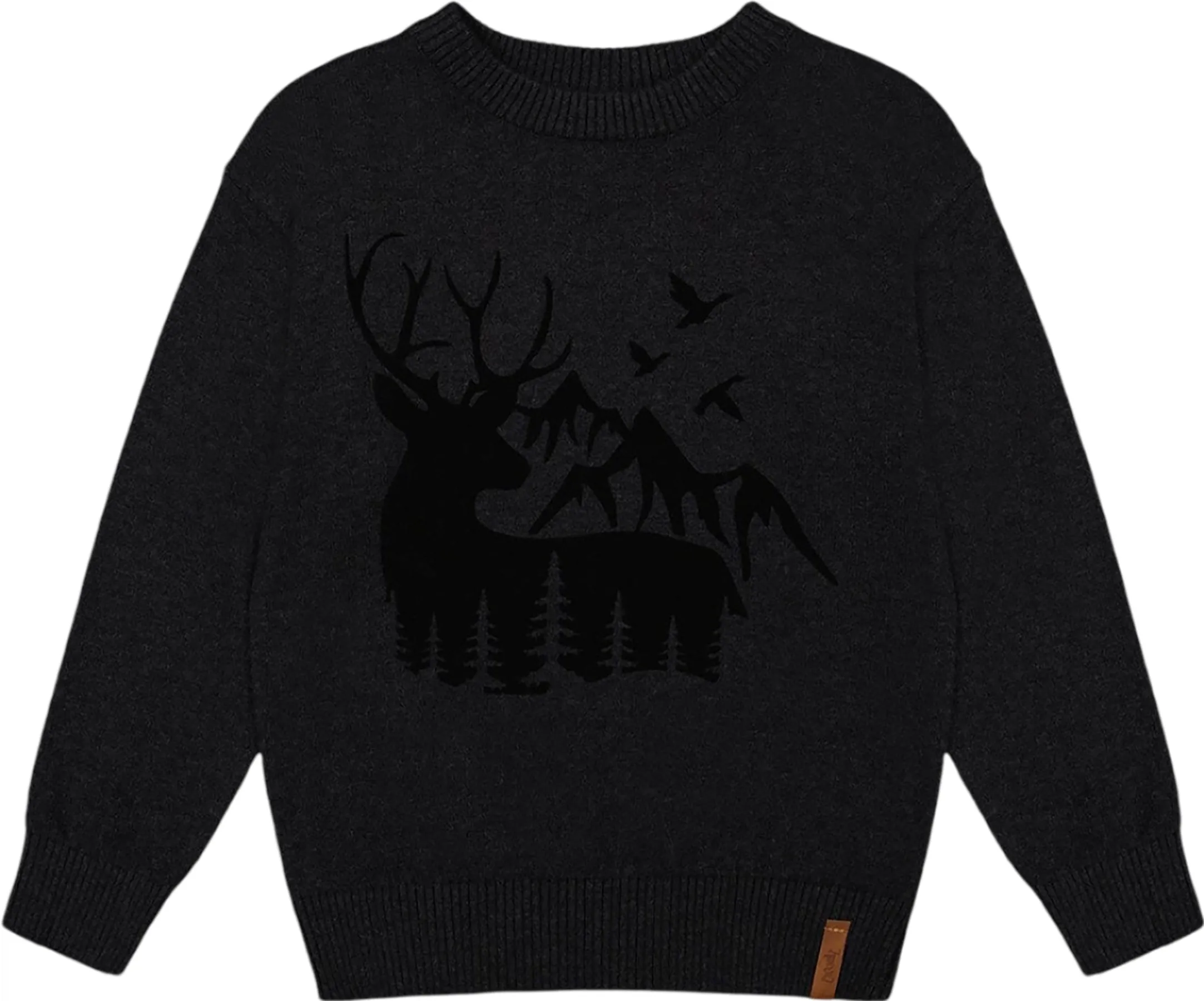 Sweater with Deer Flocking - Big Boy|-|Chandail avec flocage de cerf - Grand garçon sold by Altitude Sports