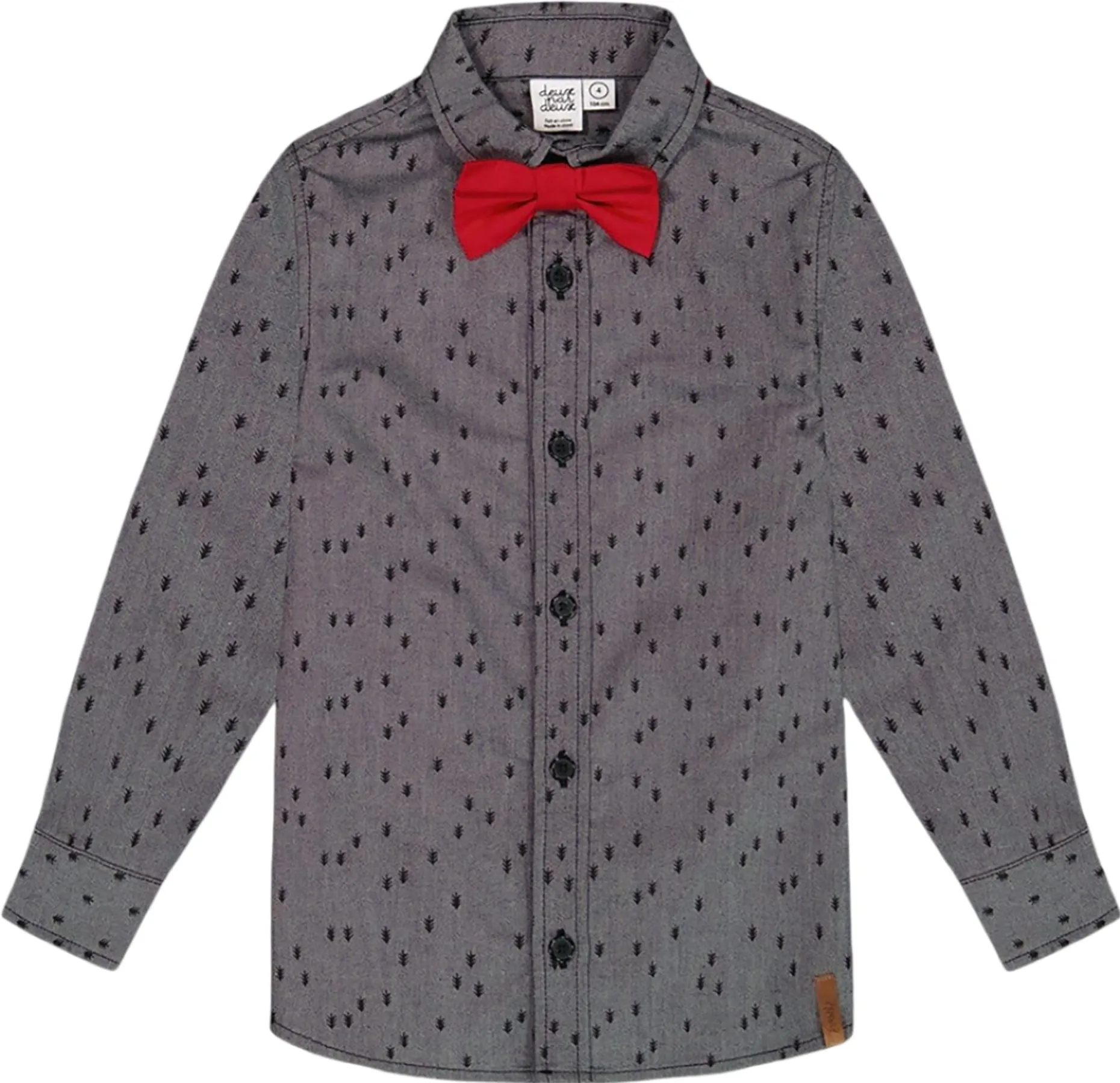 Printed Shirt with Bow Tie - Big Boy|-|Chemise imprimée avec noeud - Grand garçon sold by Altitude Sports product image thumbnail 5