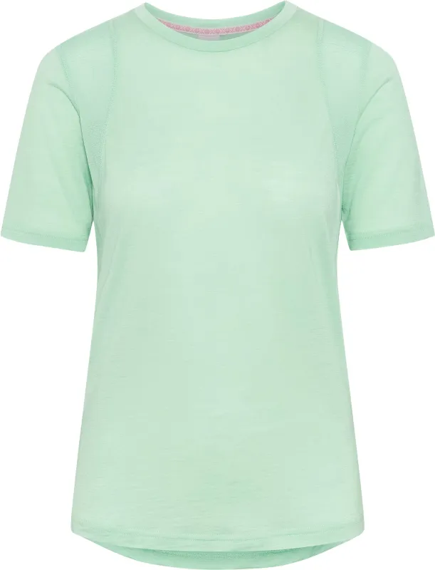 Embla Wool Short Sleeve T-Shirt - Women's|-|T-shirt à manches courtes en laine Embla - Femme sold by Altitude Sports