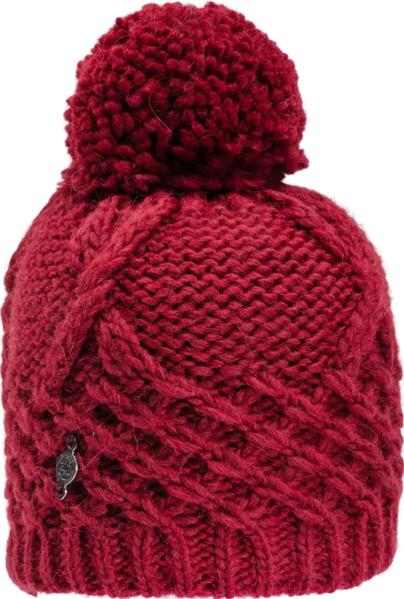 Chunky Torsade Beanie with Wool Pom - Women's|-|Tuque avec pompon en laine Chunky Torsade - Femme sold by Altitude Sports