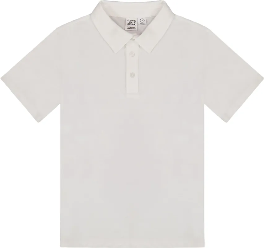 Short Sleeve Polo - Little Boy|-|Polo à manches courtes - Petit garçon made by deux par deux