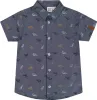 Printed Chambray Short Sleeve Shirt - Little Boy|-|Chemise à manches courtes en chambray imprimé - Petit garçon sold by Altitude Sports
