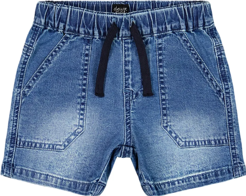 Denim Shorts - Little Boy|-|Short en denim - Petit garçon made by deux par deux