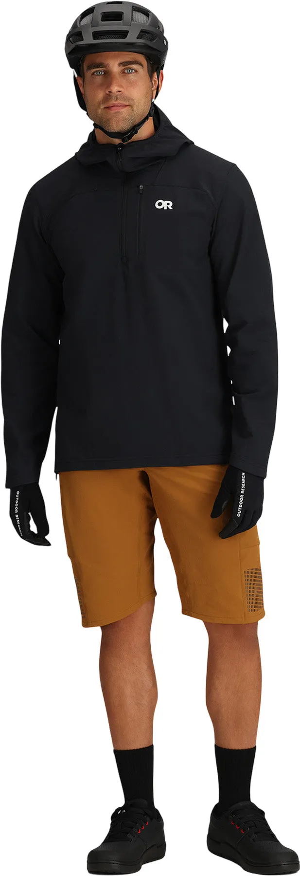 Freewheel Soft Shell Half Zip MTB Hoodie - Men's|-|Chandail à capuchon de VTT demi-glissière en coquille souple Freewheel - Homme sold by Altitude Sports product image thumbnail 2