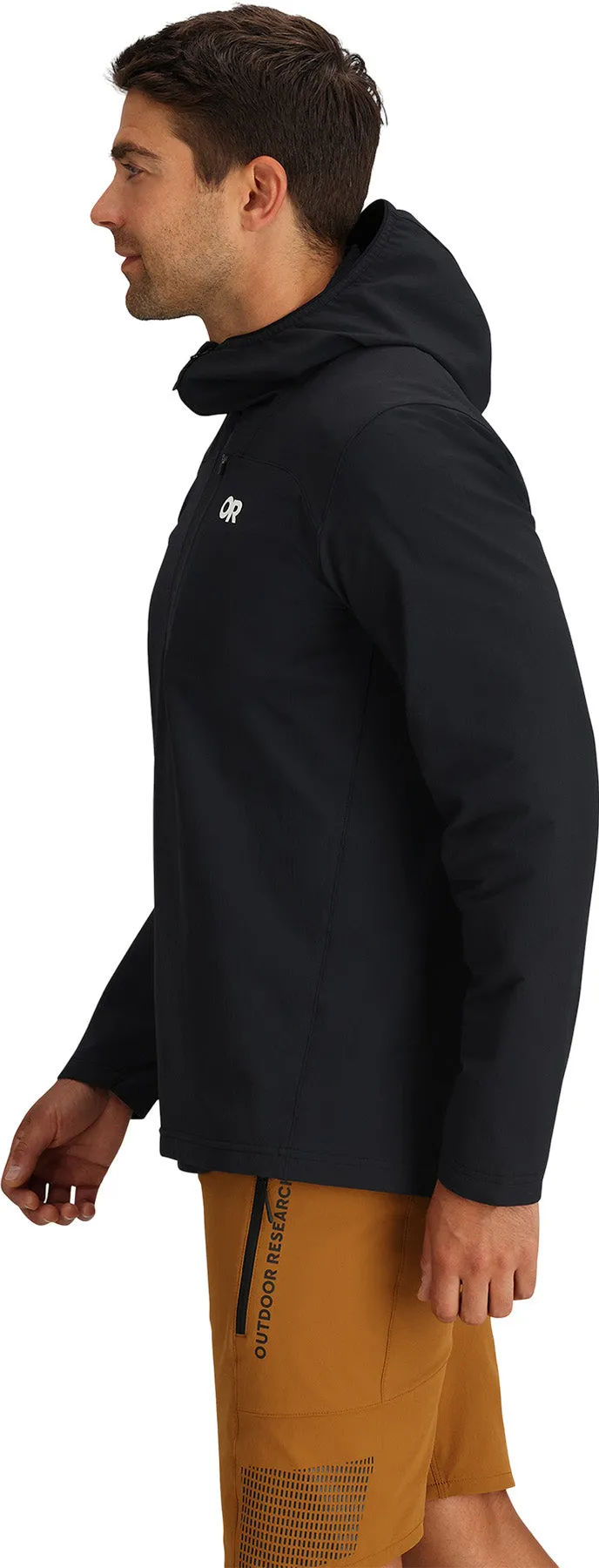 Freewheel Soft Shell Half Zip MTB Hoodie - Men's|-|Chandail à capuchon de VTT demi-glissière en coquille souple Freewheel - Homme sold by Altitude Sports product image thumbnail 4