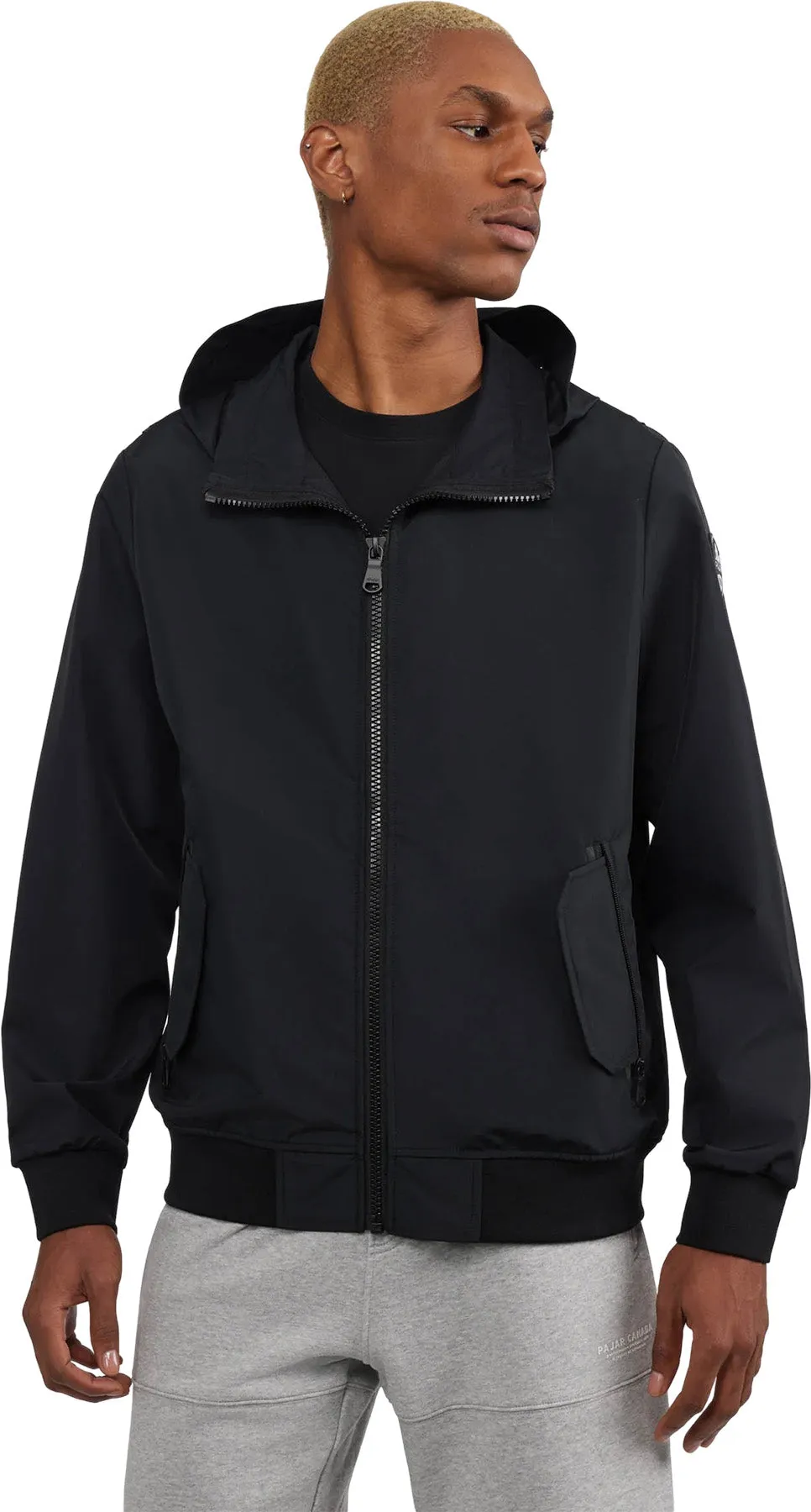 Riku Golf-Style Rain Jacket with Detachable Hood - Men's|-|Manteau de pluie style golf avec capuchon amovible Riku - Homme sold by Altitude Sports