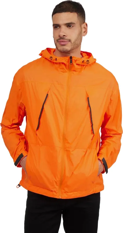 Sparrow Packable Rain Jacket with Fixed Hood - Men's|-|Manteau de pluie compressible avec capuchon fixe Sparrow - Homme sold by Altitude Sports