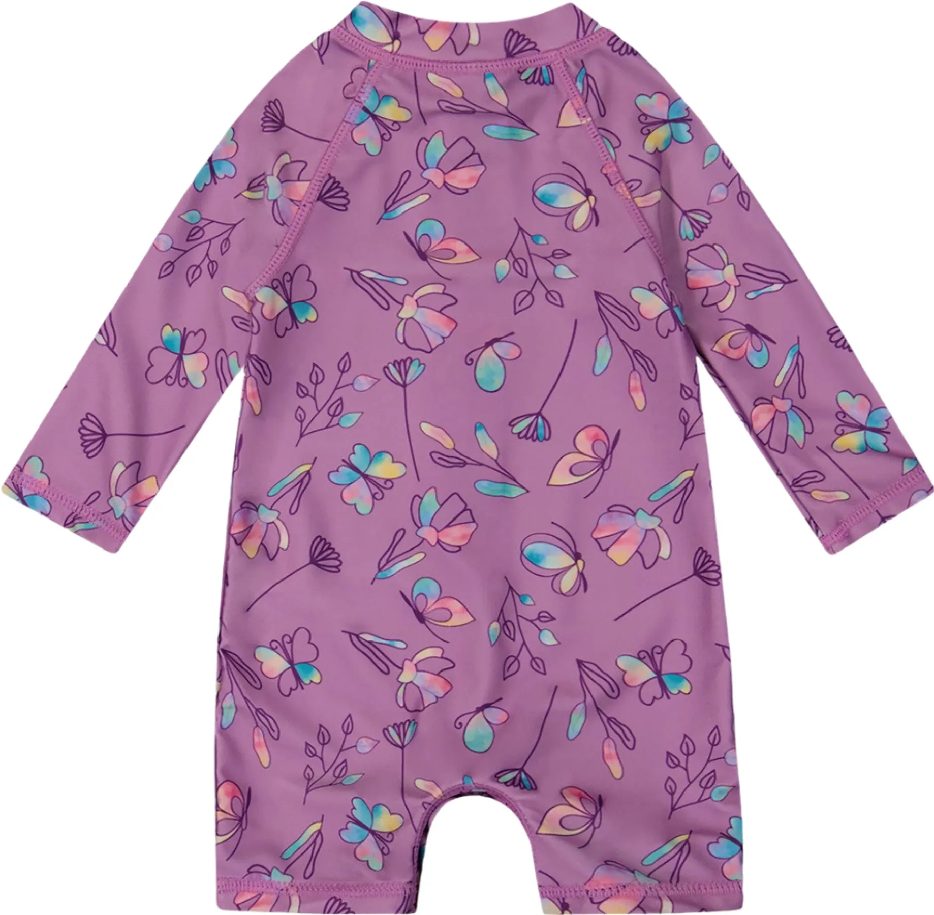 Printed Long Sleeve One-Piece Rashguard - Little Girl |-|Maillot de surf une-pièce à manches longues - Petite fille sold by Altitude Sports product image thumbnail 4