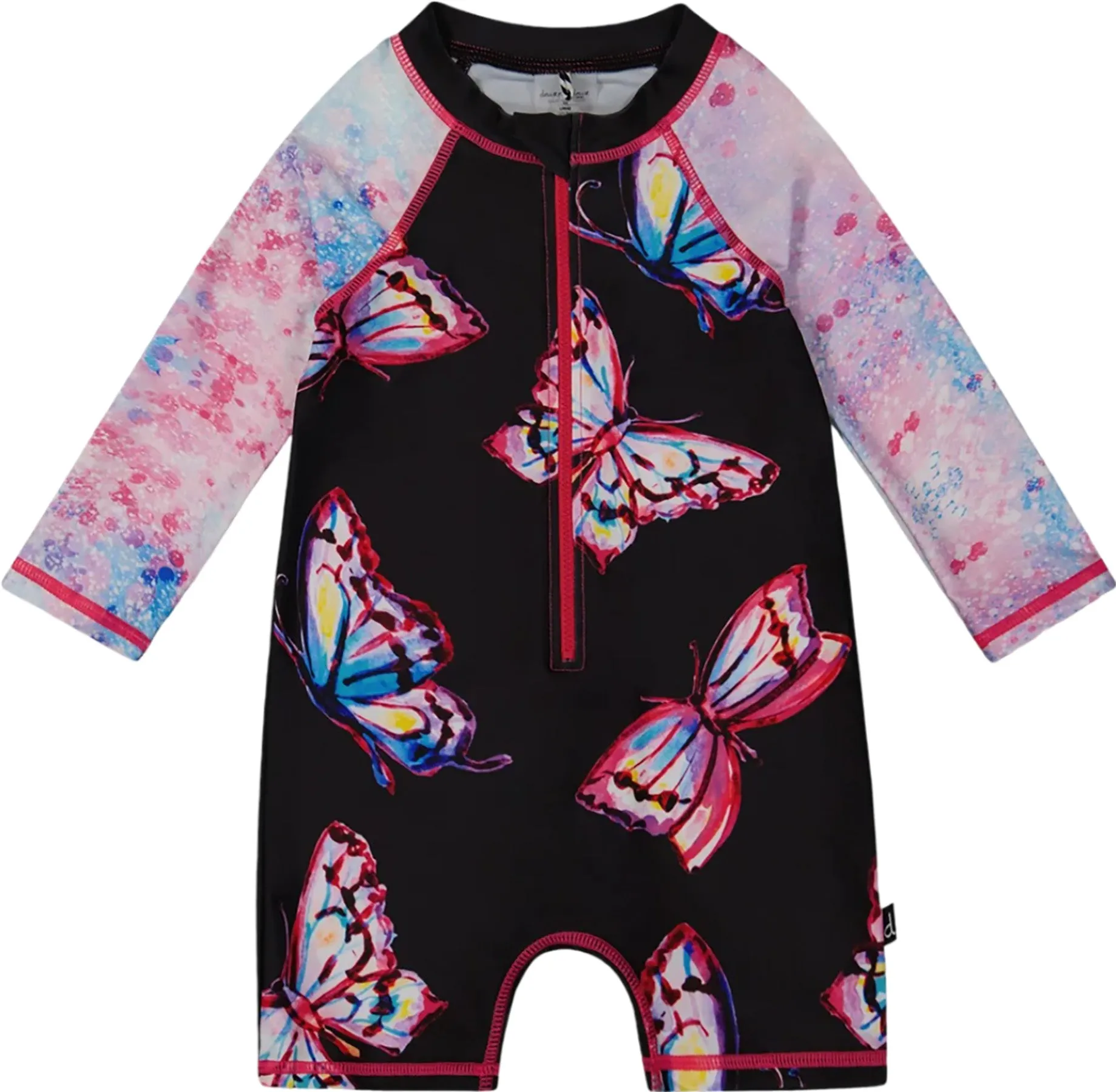 Printed One-Piece Long Sleeve Rashguard - Little Girl|-|Maillot de surf à manches longues une-pièce imprimé - Petite fille sold by Altitude Sports product image thumbnail 5