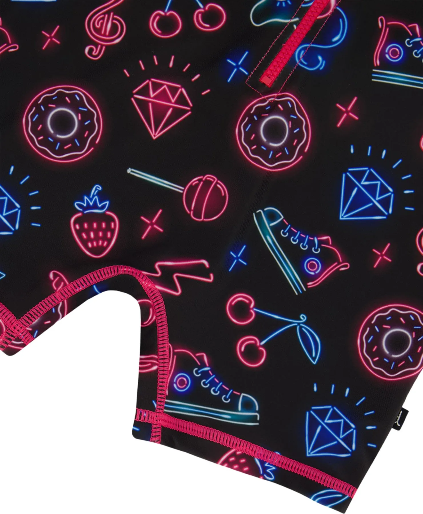 Printed One-Piece Long Sleeve Rashguard - Little Girl|-|Maillot de surf à manches longues une-pièce imprimé - Petite fille sold by Altitude Sports product image thumbnail 4