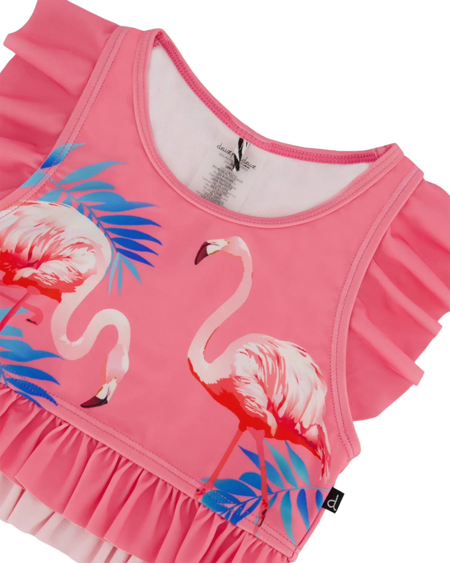 Printed Two-Piece Swimsuit with Frills - Big Girl|-|Maillot de bain deux-pièces à volants imprimé - Grande fille sold by Altitude Sports product image thumbnail 5