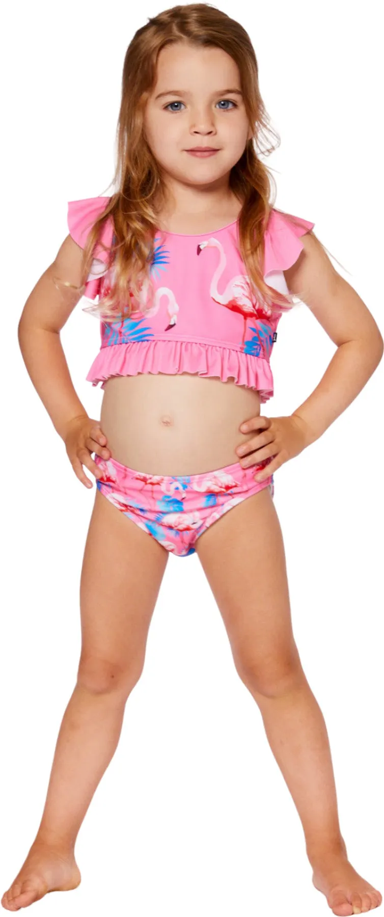 Printed Two-Piece Swimsuit with Frills - Big Girl|-|Maillot de bain deux-pièces à volants imprimé - Grande fille sold by Altitude Sports product image thumbnail 4