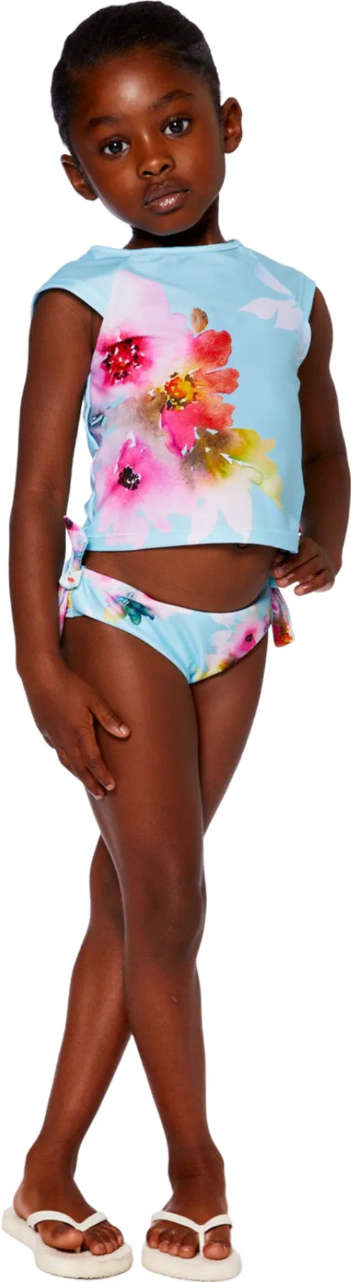 T-shirt Printed Two-Piece Swimsuit - Little Girl|-|Maillot de bain deux-pièces imprimé avec T-shirt - Petite fille sold by Altitude Sports product image thumbnail 4