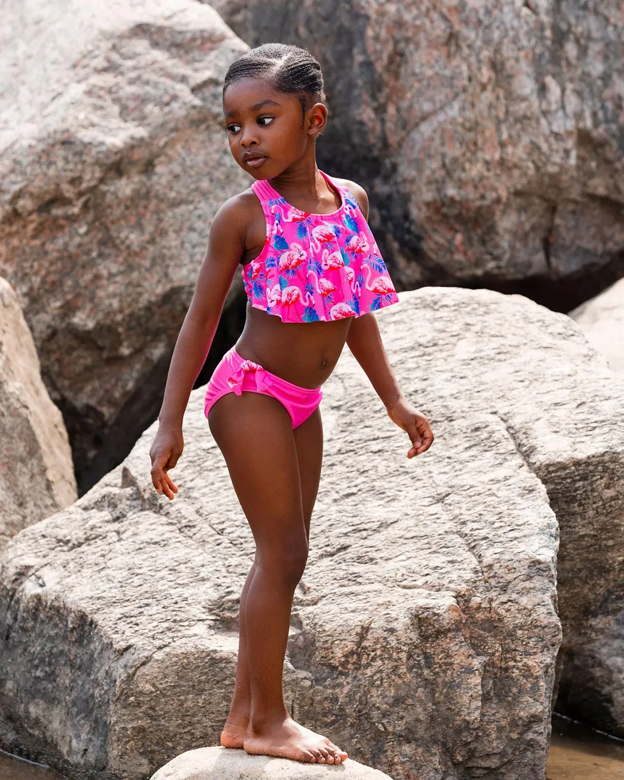 Printed Two-Piece Swimsuit - Big Girl|-|Maillot de bain deux-pièces imprimé - Grande fille sold by Altitude Sports product image thumbnail 5