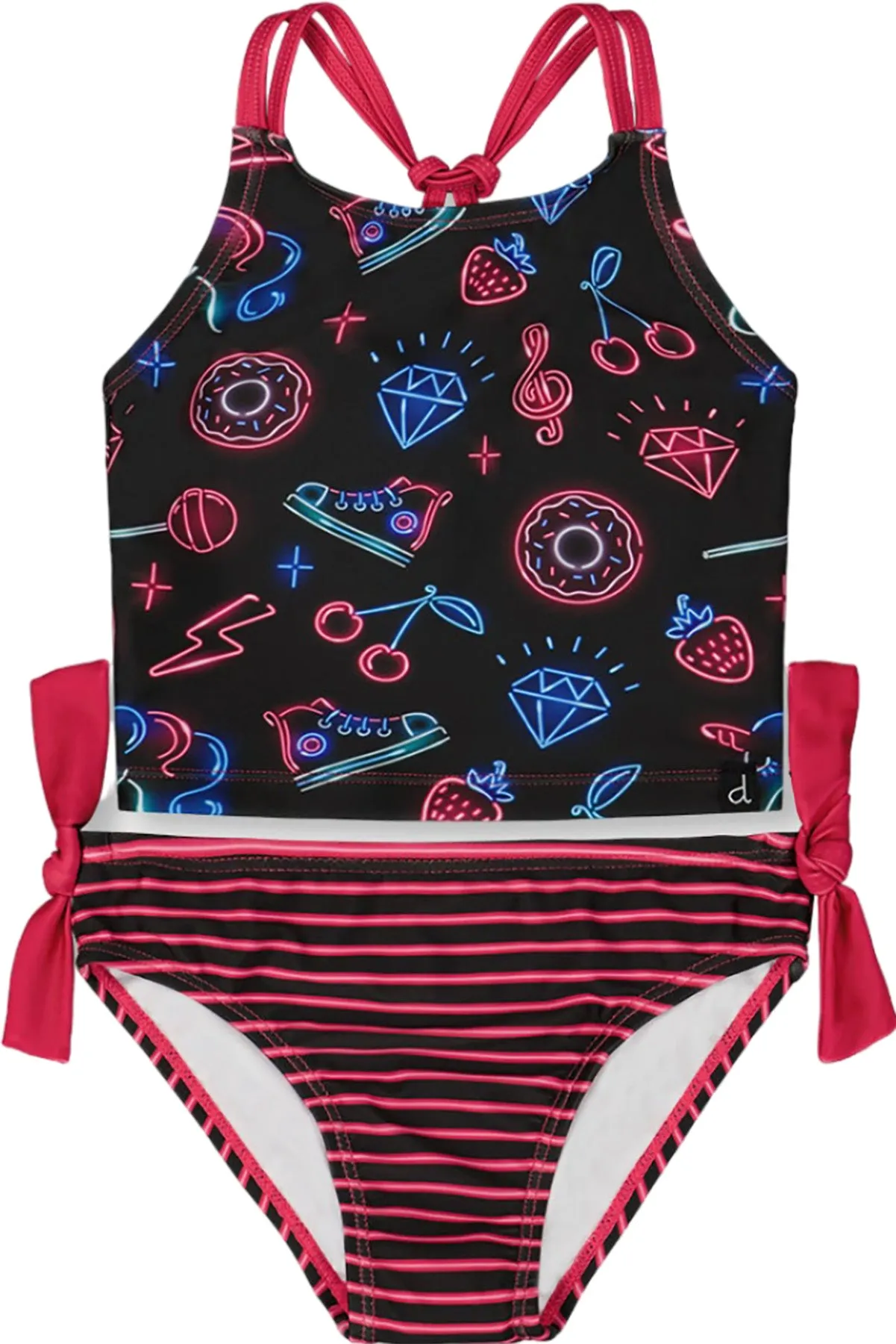 Tank Top Printed Two-Piece Swimsuit - Big Girl |-|Maillot de bain deux-pièces camisole imprimé - Grande fille sold by Altitude Sports