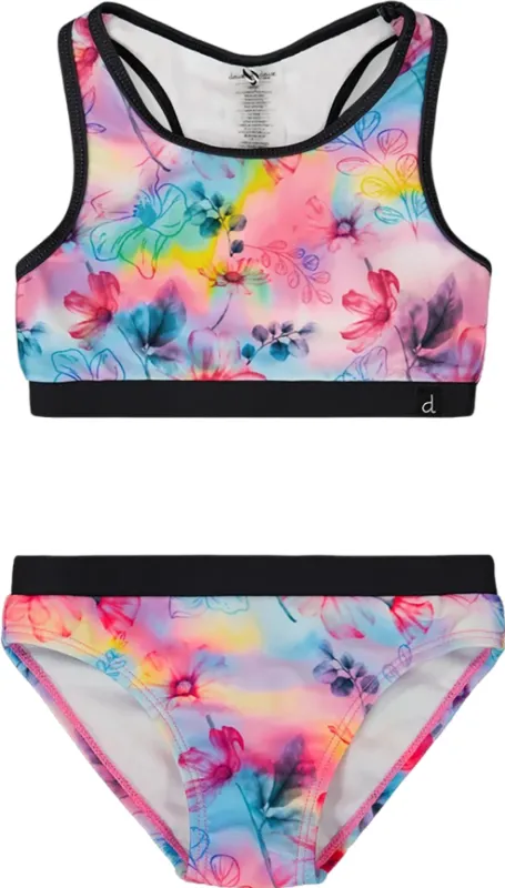 Printed Two-Piece Racerback Swimsuit - Little Girl|-|Maillot de bain deux-pièces dos nageur imprimé - Petite fille sold by Altitude Sports