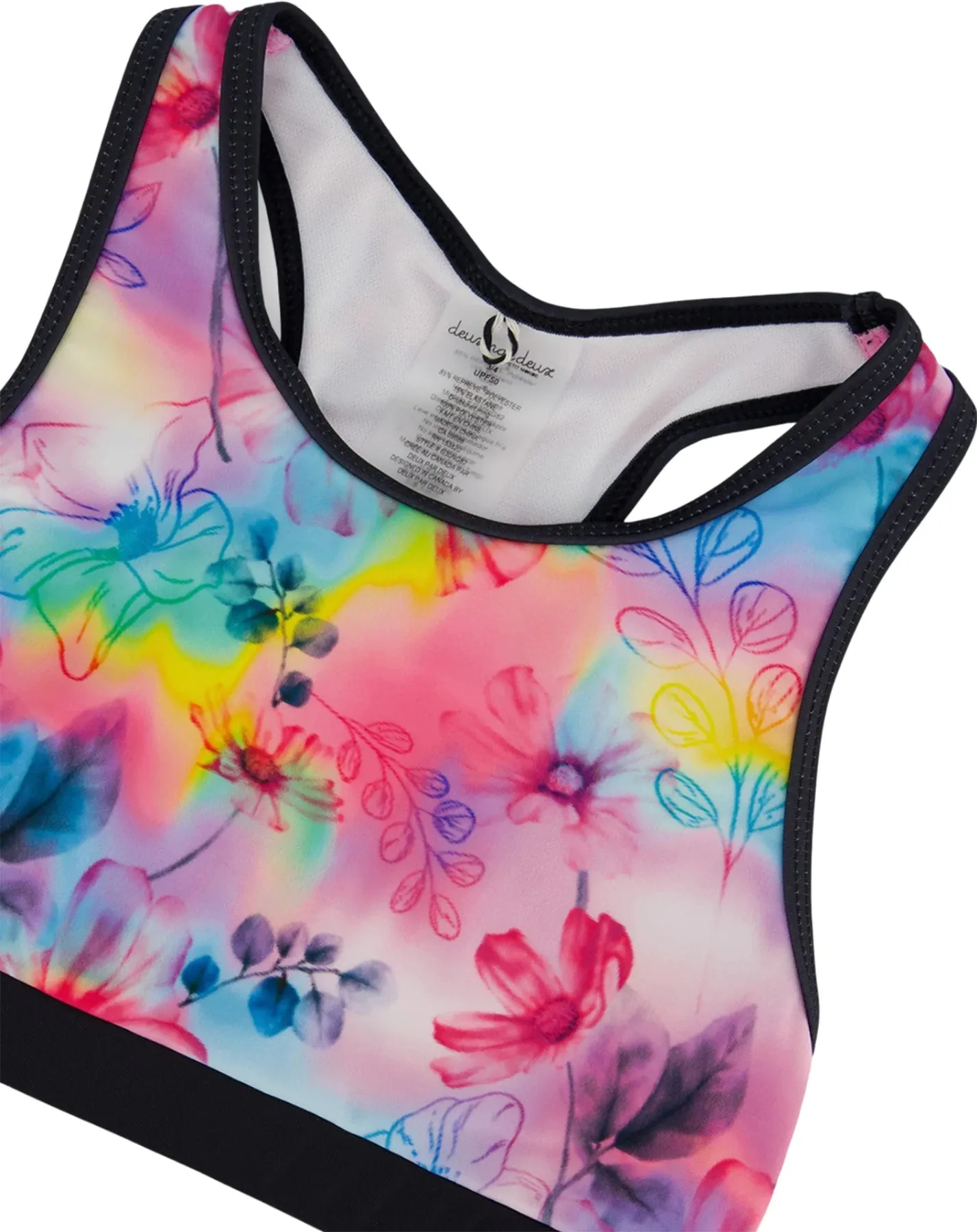 Printed Two-Piece Racerback Swimsuit - Big Girl|-|Maillot de bain deux-pièces dos nageur imprimé - Grande fille sold by Altitude Sports product image thumbnail 3