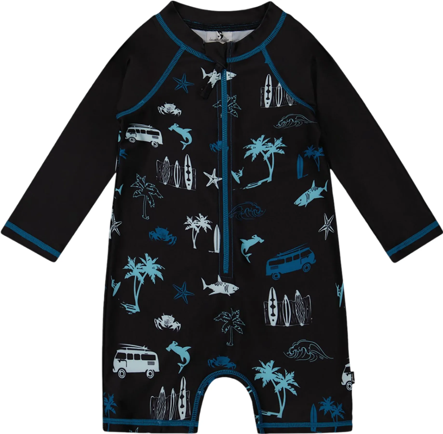 Printed Long Sleeve Rashguard - Big Boy|-|Maillot de surf à manches longues imprimé - Grand garçon sold by Altitude Sports