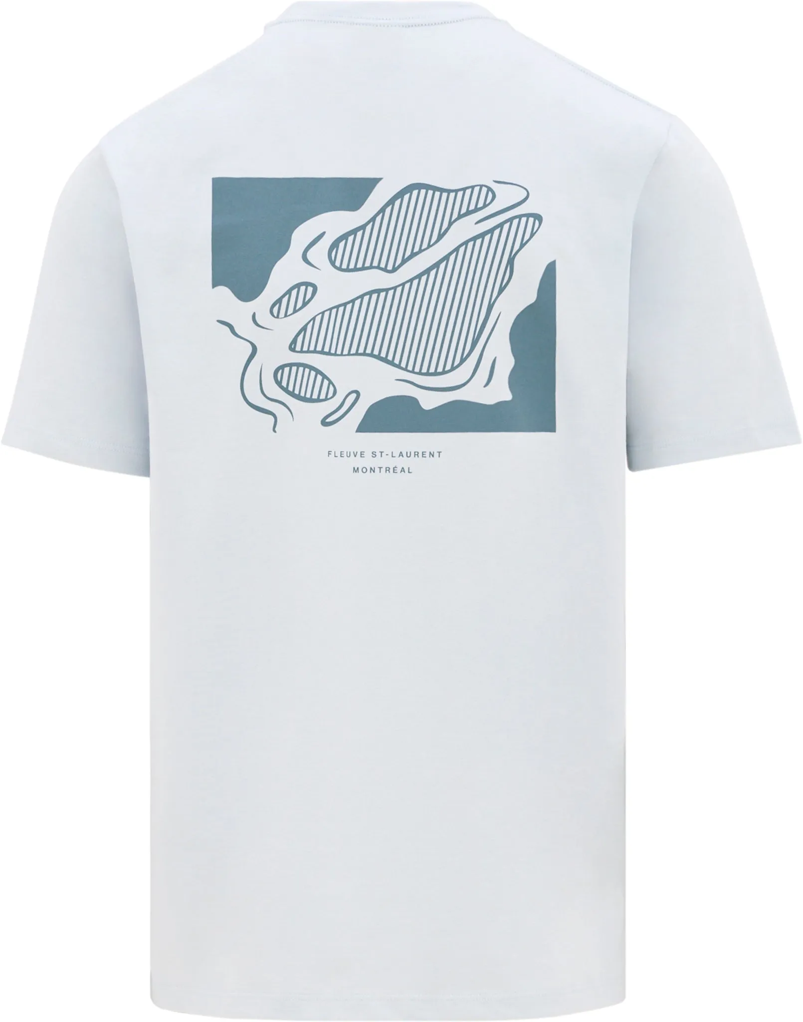 Saint-Laurent Organic Cotton Printed T-Shirt - Unisex|-|T-shirt imprimé en coton biologique Saint-Laurent - Unisexe sold by Altitude Sports product image thumbnail 4