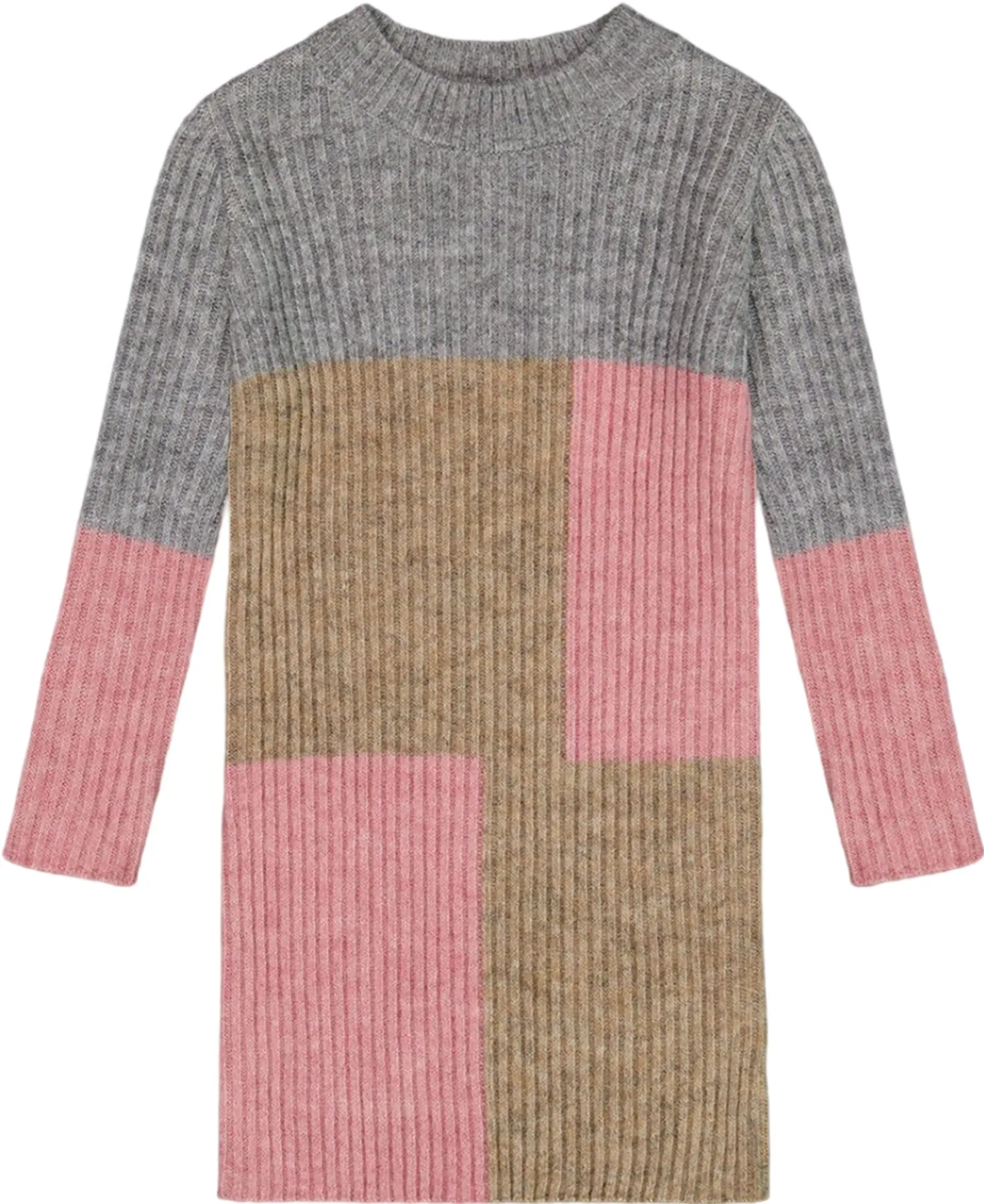 Colorblock Sweater Dress - Little Girl|-|Robe pull à couleurs contrastantes - Petite fille sold by Altitude Sports
