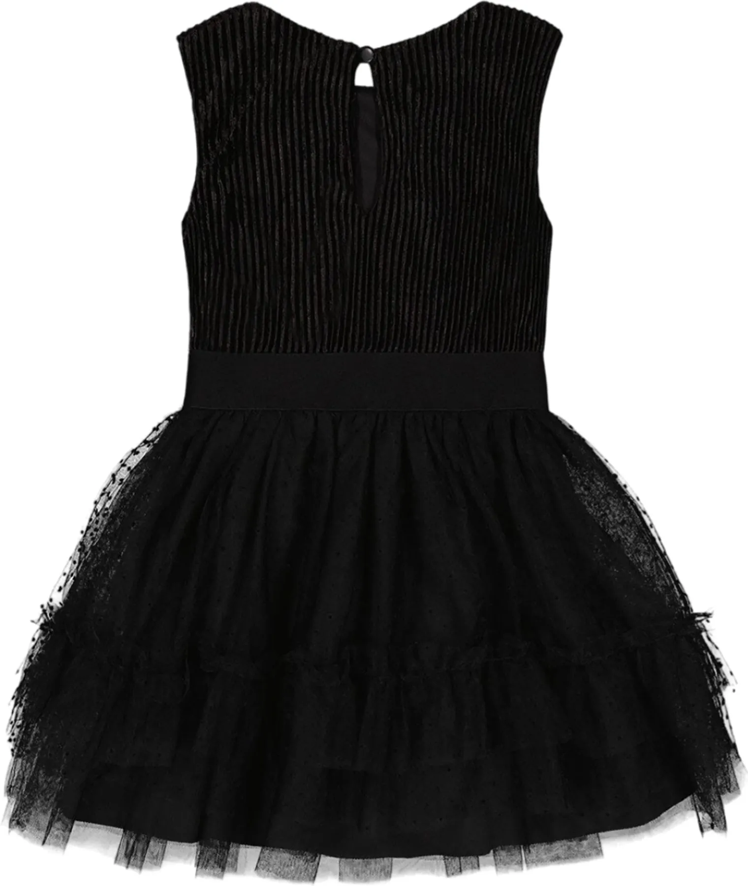Sleeveless Dress with Tulle Skirt - Big Girl|-|Robe sans manches avec jupe en tulle - Grande fille sold by Altitude Sports product image thumbnail 2
