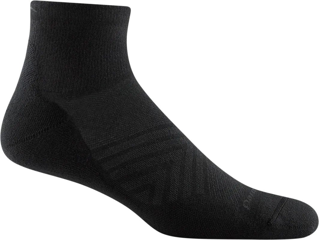 Coolmax Cushioned Run Quarter Ultra-Lightweight Running Socks - Men's|-|Chaussettes de course courtes ultralégères avec matelassage Coolmax - Homme sold by Altitude Sports