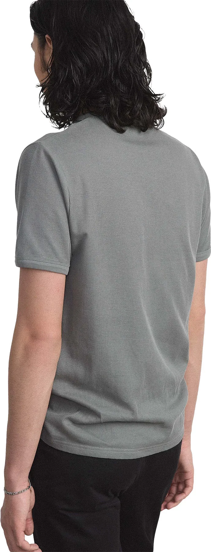Short Sleeve Ribbed T-Shirt - Men's|-|T-shirt côtelé à manches courtes - Homme sold by Altitude Sports product image thumbnail 2