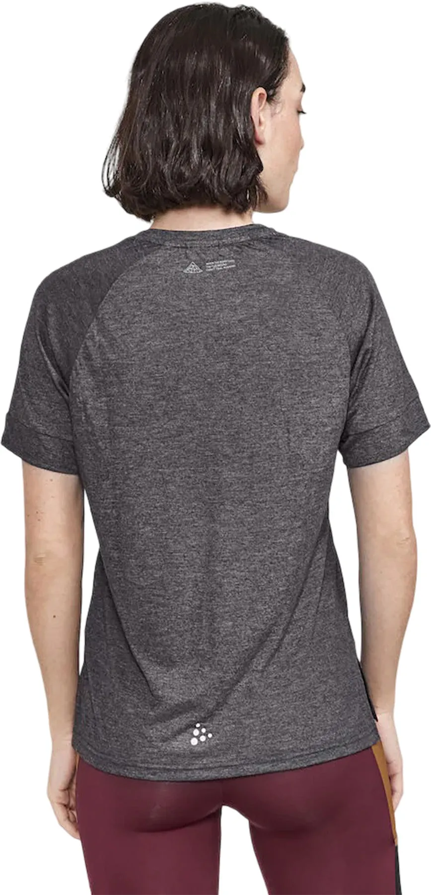 ADV Trail Wool Short Sleeve Trail Running T-Shirt - Women's|-|T-shirt de course sur sentier à manches courtes en laine ADV Trail - Femme sold by Altitude Sports product image thumbnail 3